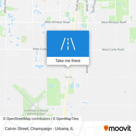 Mapa de Calvin Street