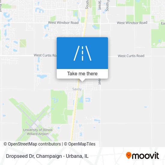 Dropseed Dr map