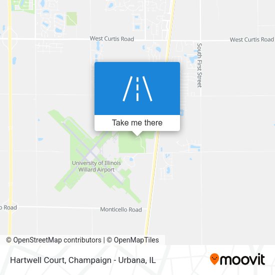 Hartwell Court map