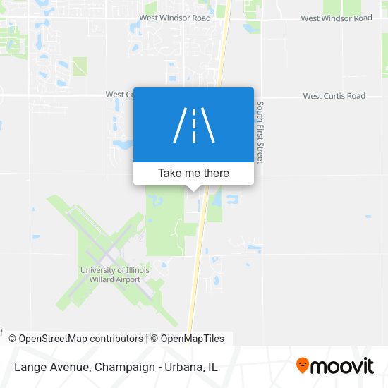 Mapa de Lange Avenue