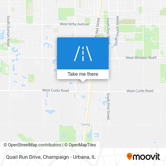 Mapa de Quail Run Drive