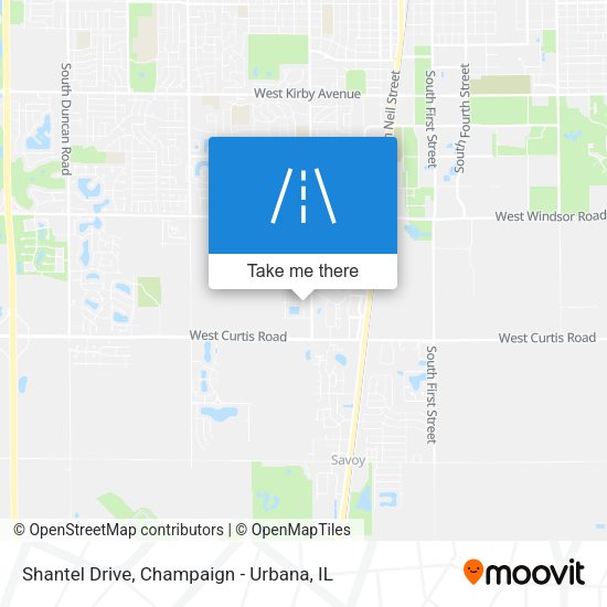 Shantel Drive map