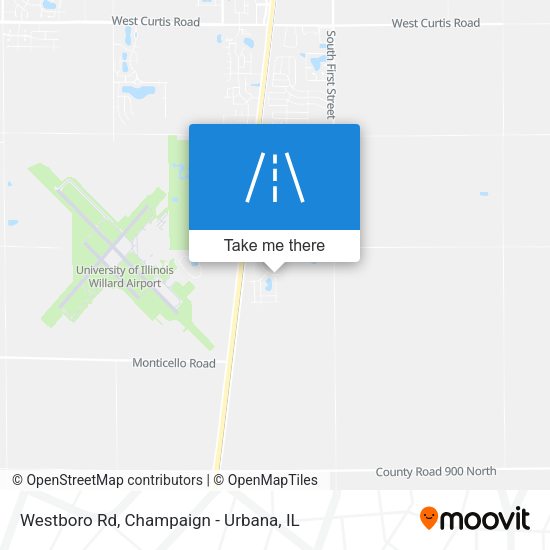 Westboro Rd map