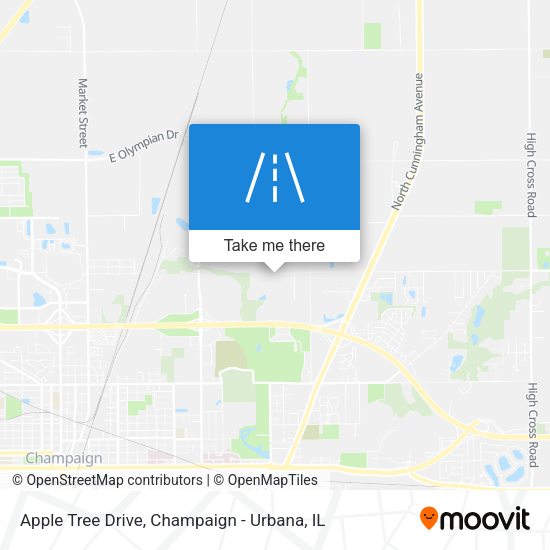 Mapa de Apple Tree Drive