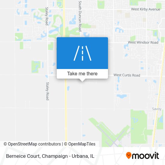 Berneice Court map