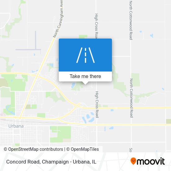 Concord Road map