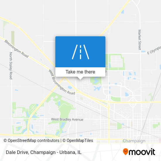 Mapa de Dale Drive
