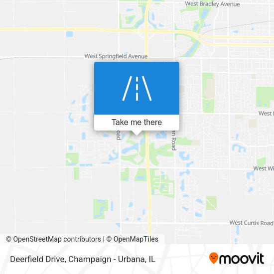 Mapa de Deerfield Drive