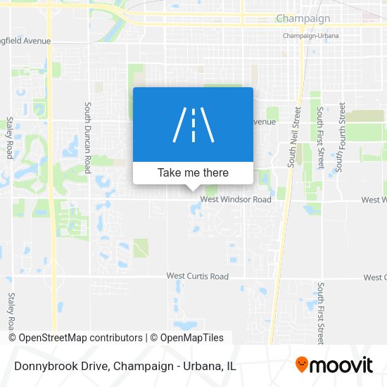 Donnybrook Drive map