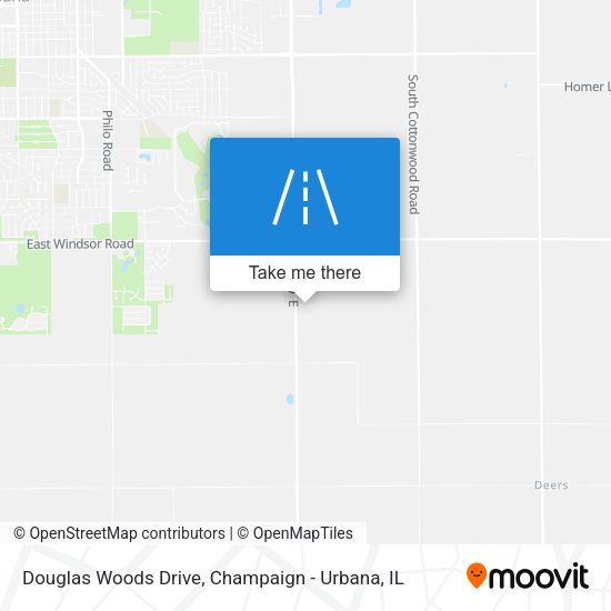 Douglas Woods Drive map