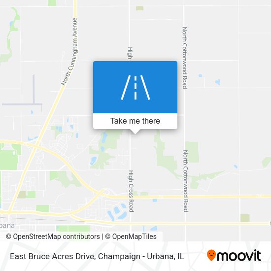 East Bruce Acres Drive map