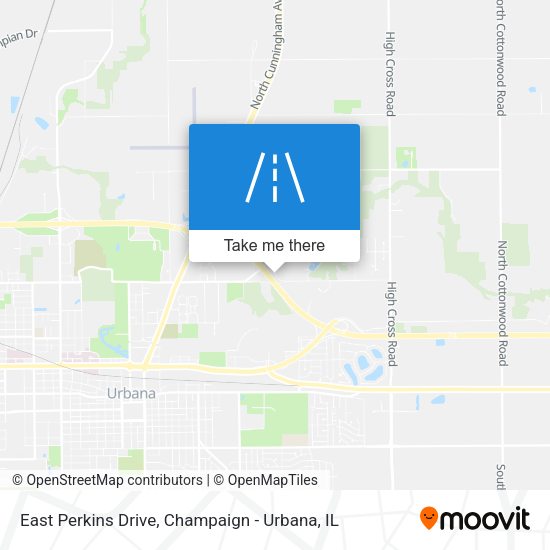 Mapa de East Perkins Drive