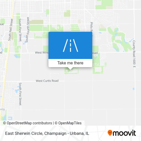 East Sherwin Circle map