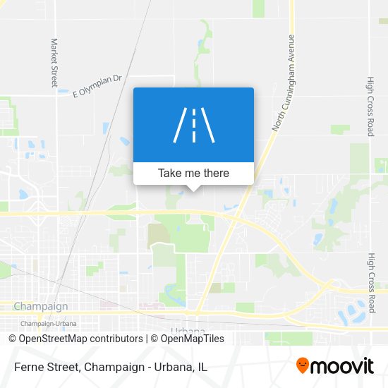Ferne Street map