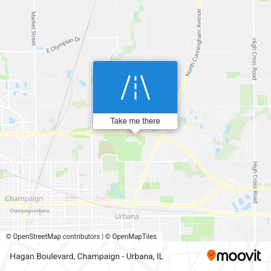 Mapa de Hagan Boulevard