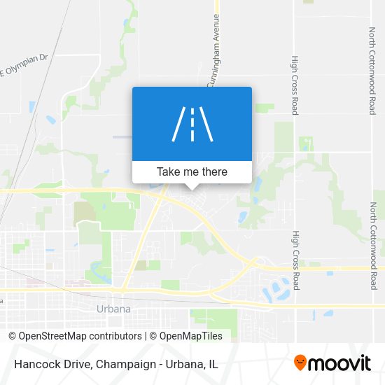 Hancock Drive map