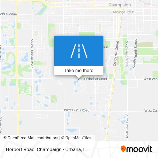Mapa de Herbert Road