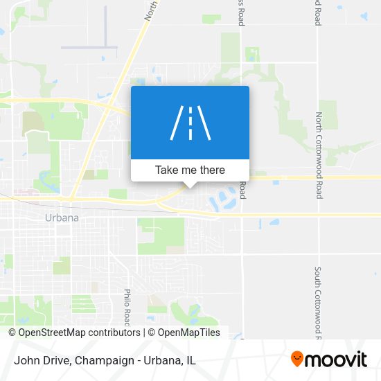 Mapa de John Drive