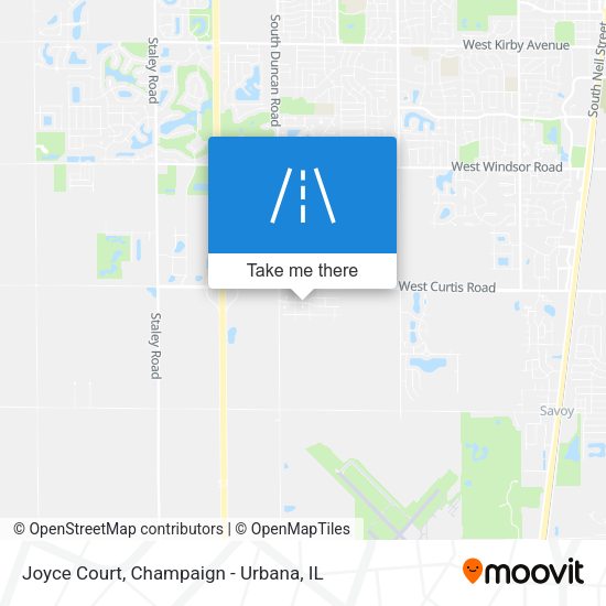 Joyce Court map