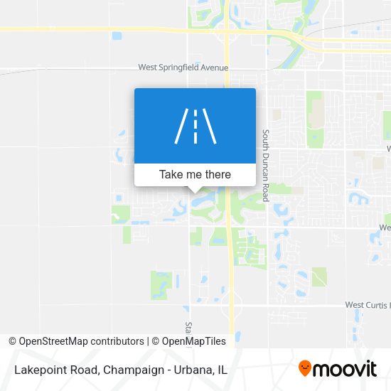 Lakepoint Road map