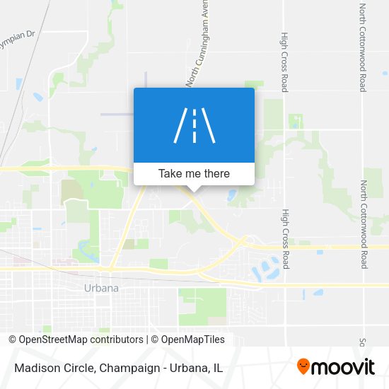 Mapa de Madison Circle