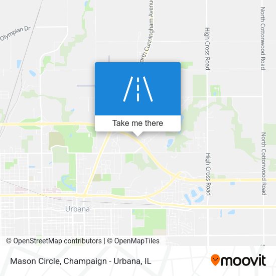Mason Circle map