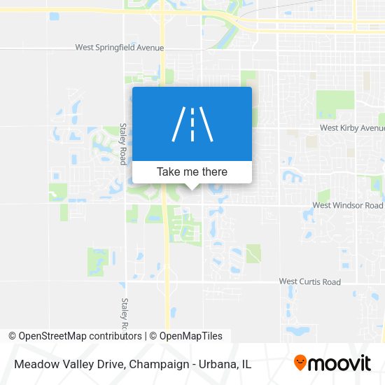 Meadow Valley Drive map