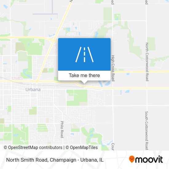 North Smith Road map
