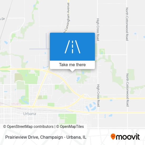 Mapa de Prairieview Drive