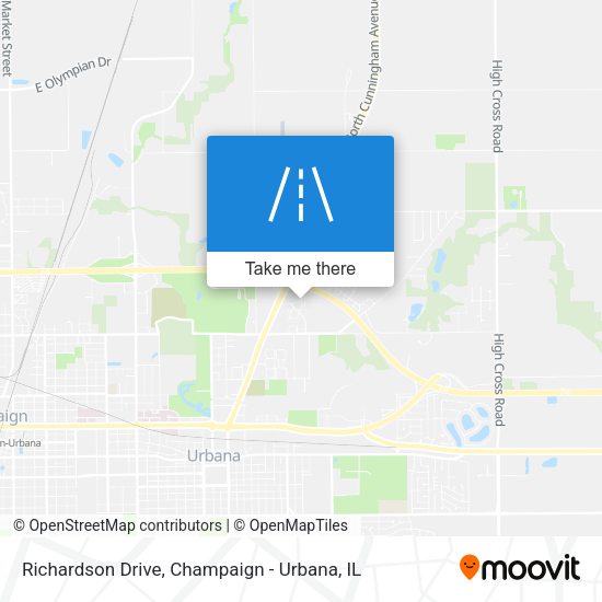 Richardson Drive map