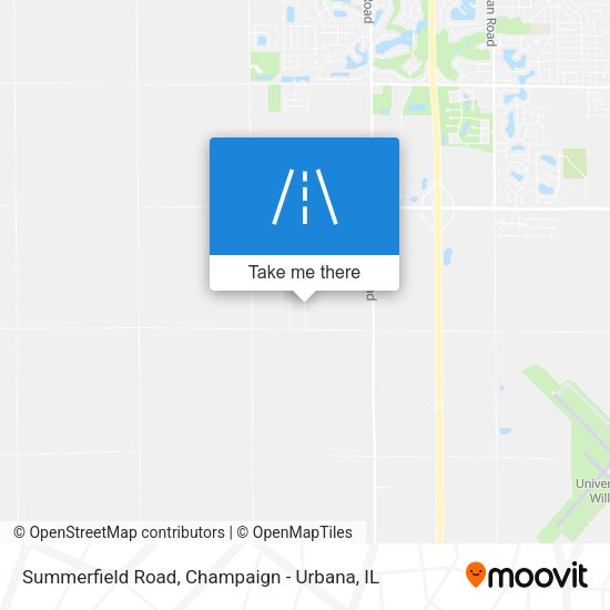 Summerfield Road map