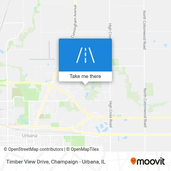 Timber View Drive map