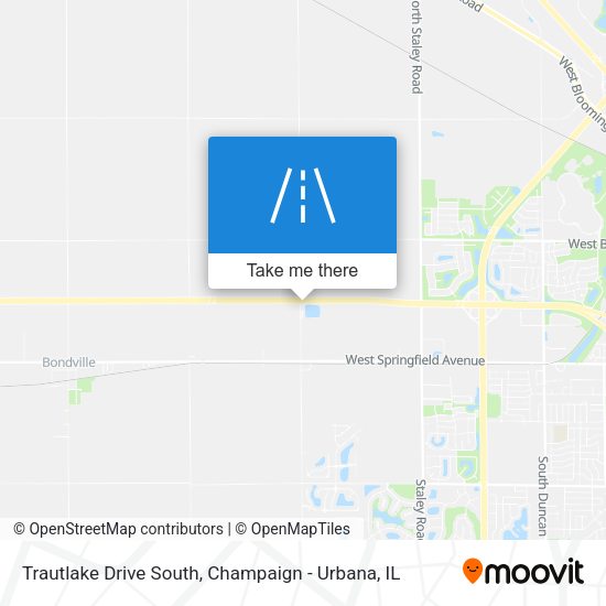Trautlake Drive South map