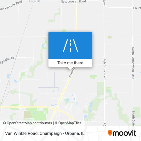 Mapa de Van Winkle Road