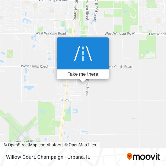 Willow Court map