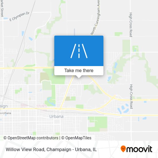 Mapa de Willow View Road
