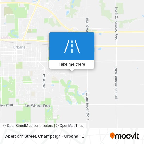 Abercorn Street map