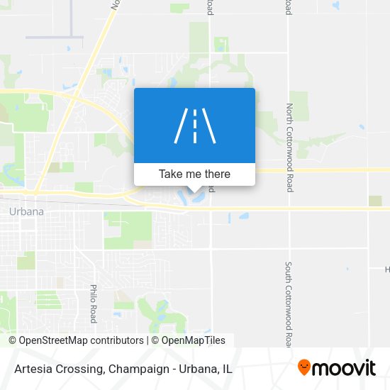 Artesia Crossing map