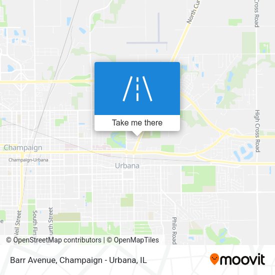 Mapa de Barr Avenue