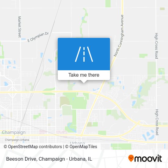Mapa de Beeson Drive