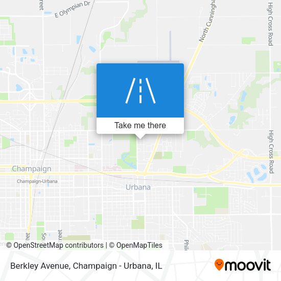 Berkley Avenue map
