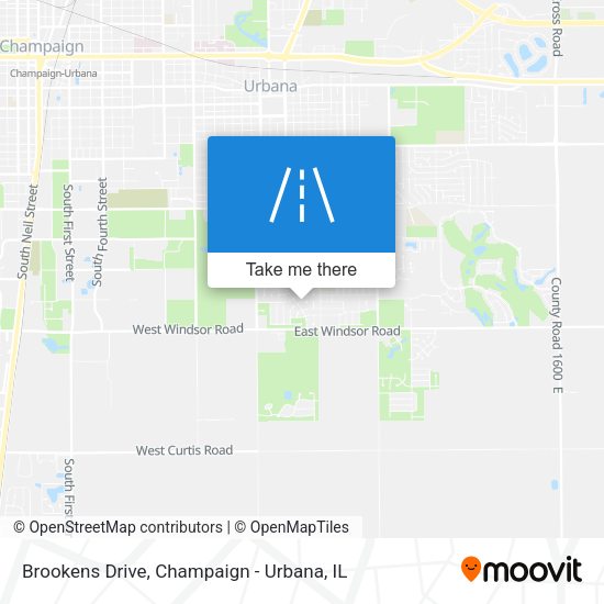 Brookens Drive map