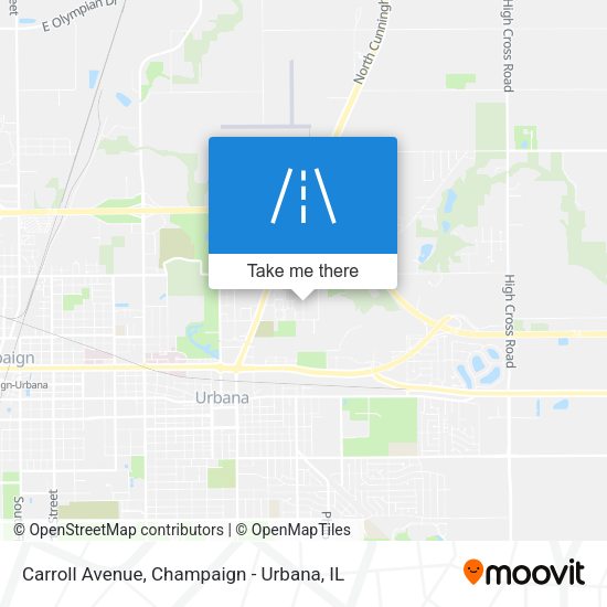 Mapa de Carroll Avenue
