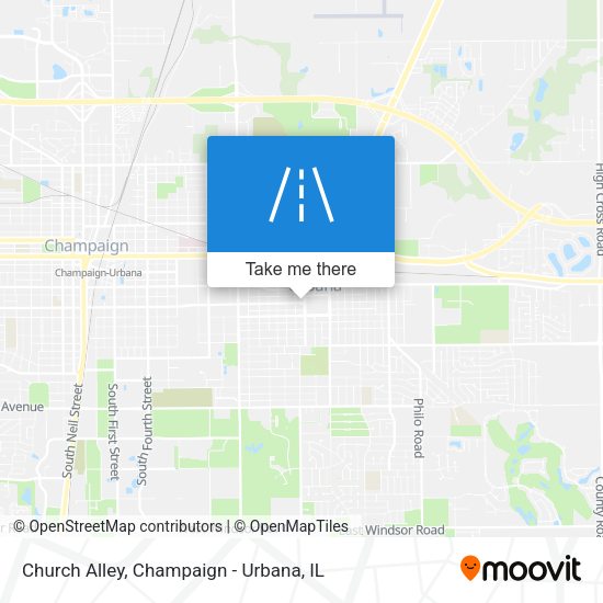 Church Alley map