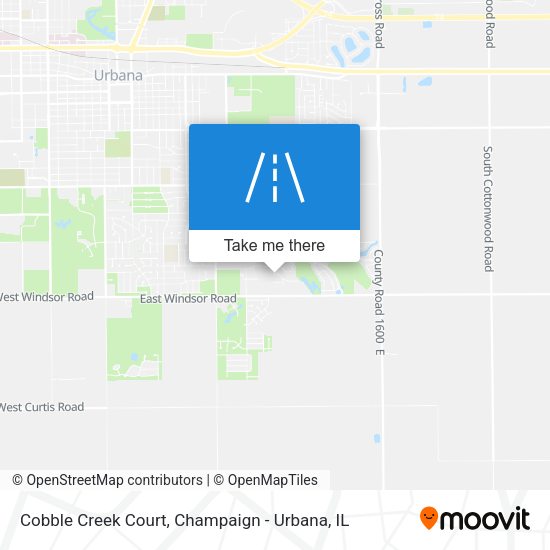 Cobble Creek Court map