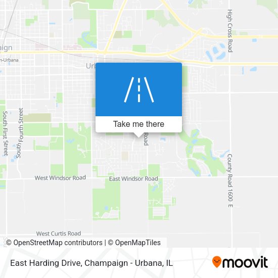 Mapa de East Harding Drive
