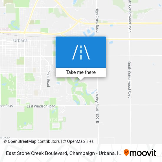 East Stone Creek Boulevard map