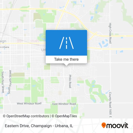 Mapa de Eastern Drive