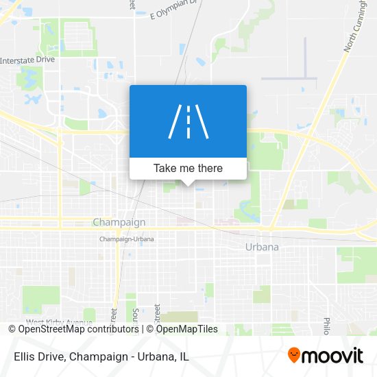 Mapa de Ellis Drive