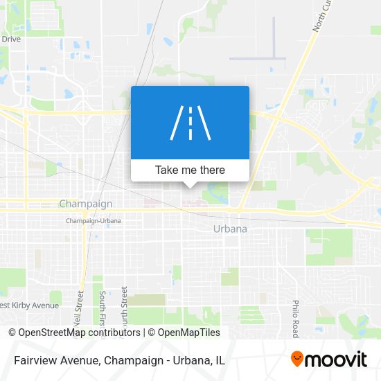 Mapa de Fairview Avenue